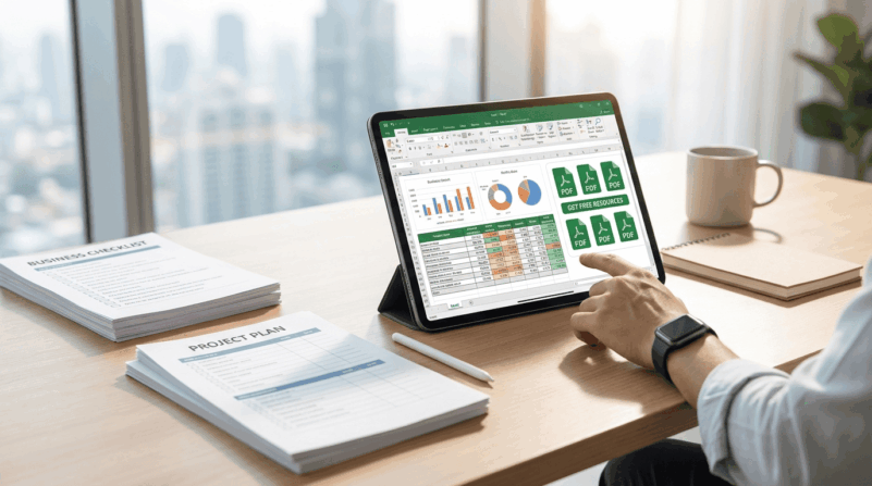 無料ダウンロード可能な経営ワークシートとExcelテンプレート
