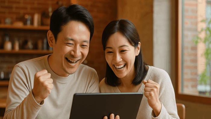 経理改善に成功した飲食店経営者