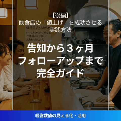飲食店の値上げ後も良好な顧客関係を維持している店主と常連客の様子