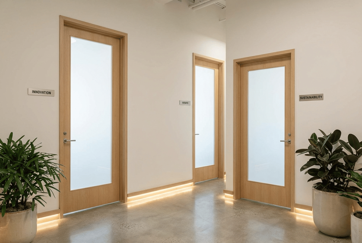 経理外注先の3つの選択肢をイメージした画像