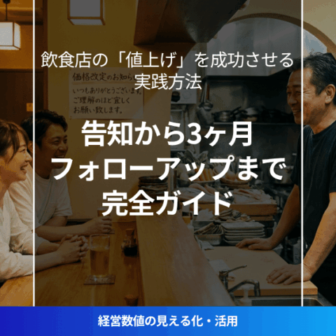 飲食店の値上げ後も良好な顧客関係を維持している店主と常連客の様子